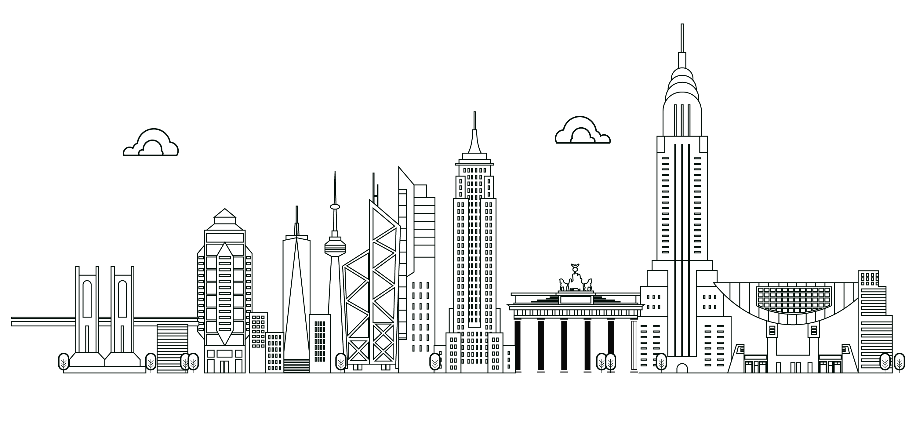 hongkong skyline